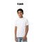 6 Pack Hanes Essential-T Youth Crewneck Short Sleeve T-Shirt for School, Casual & Bulk Everyday Wear